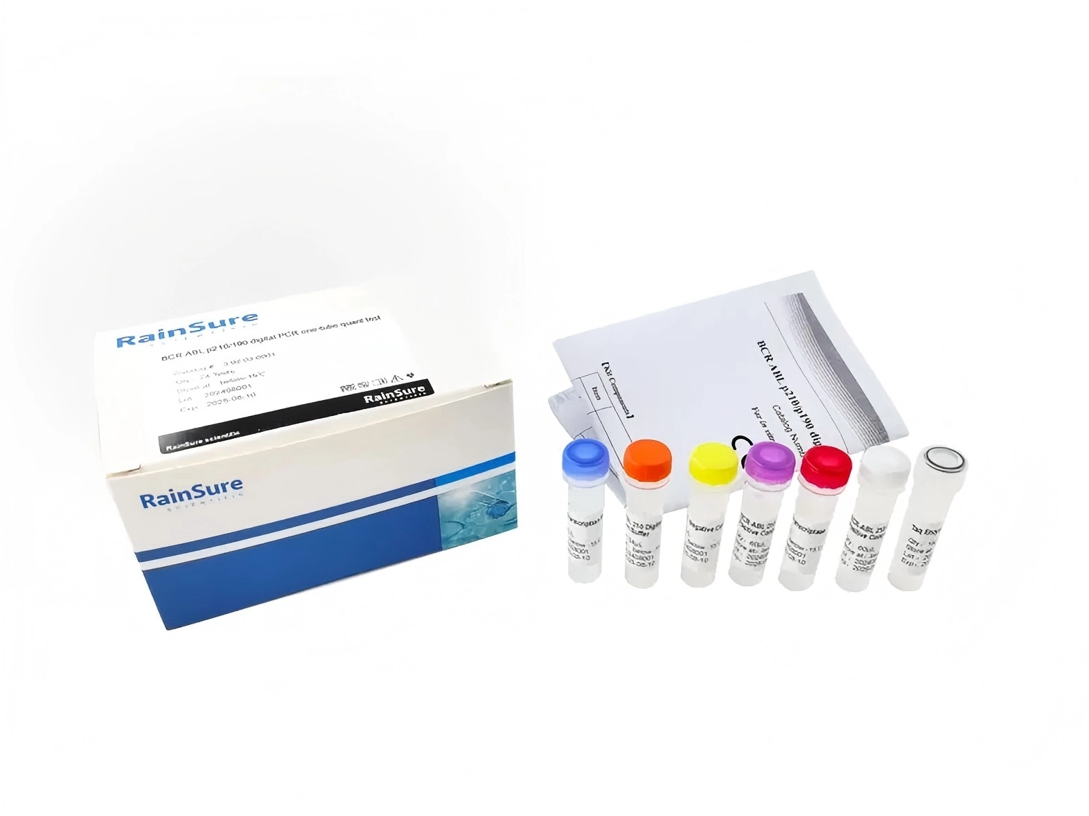 Kit de detecção de genes de fusão Human BCR-ABL Human BCR-ABL (P210): O padrão-ouro em PCR digital para CML